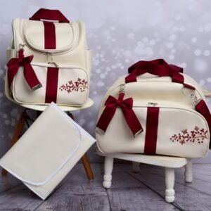 Kit Maternidade Duo Essencial: Bolsa & Mochila Versátil