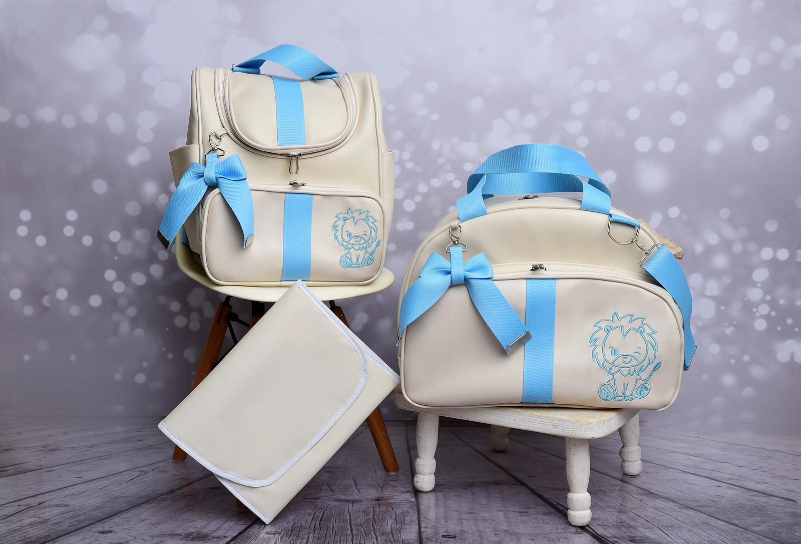 Kit Maternidade Duo Essencial: Bolsa & Mochila Versátil