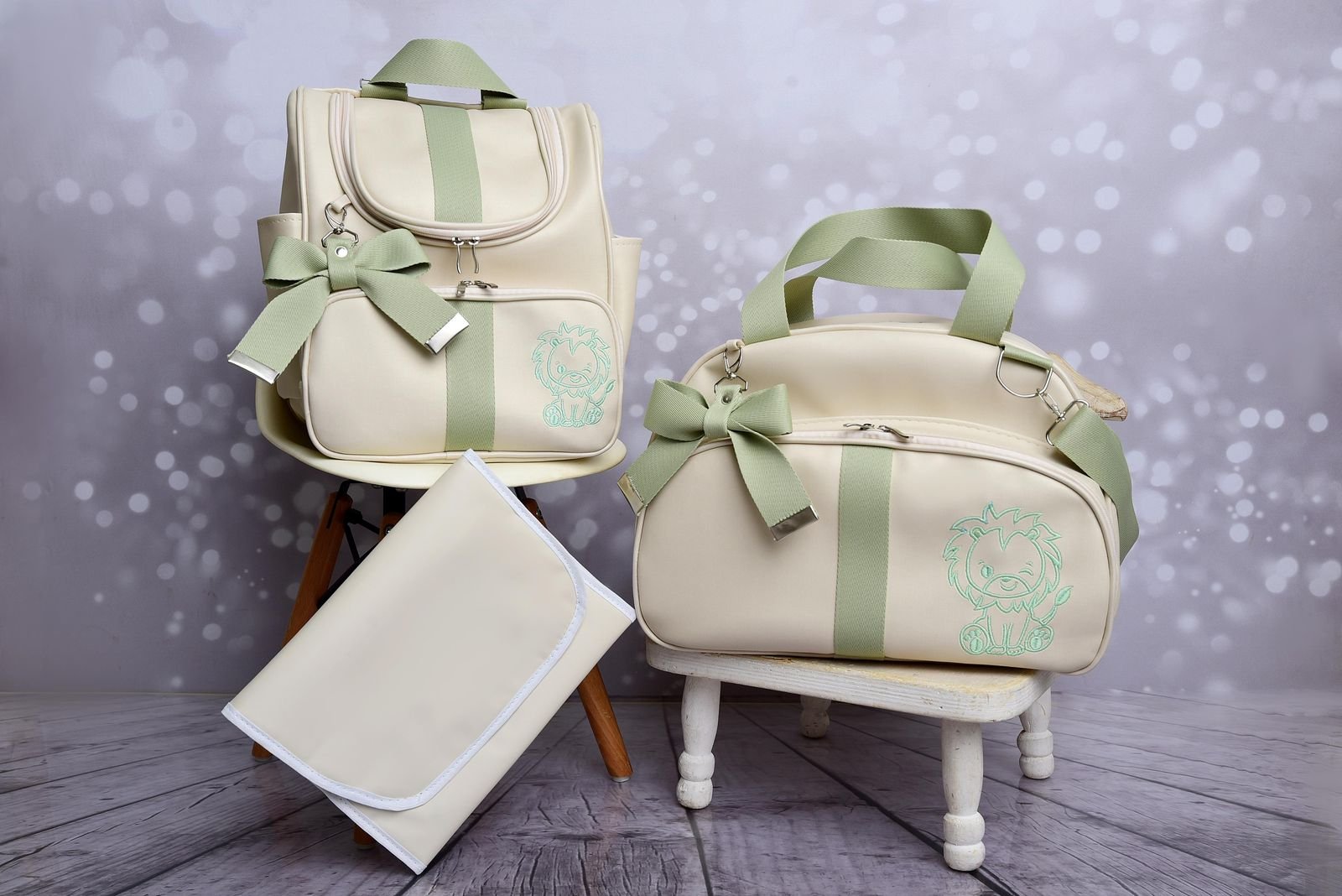 Kit Maternidade Duo Essencial: Bolsa & Mochila Versátil