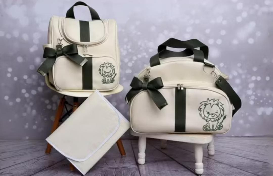 Kit Maternidade Duo Essencial: Bolsa & Mochila Versátil