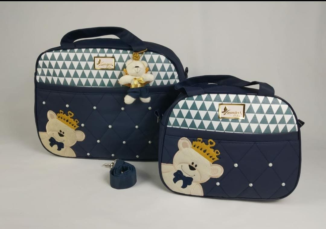 Kit Maternidade Essencial Duo: Bolsas Térmicas & Impermeáveis + Brinde Exclusivo
