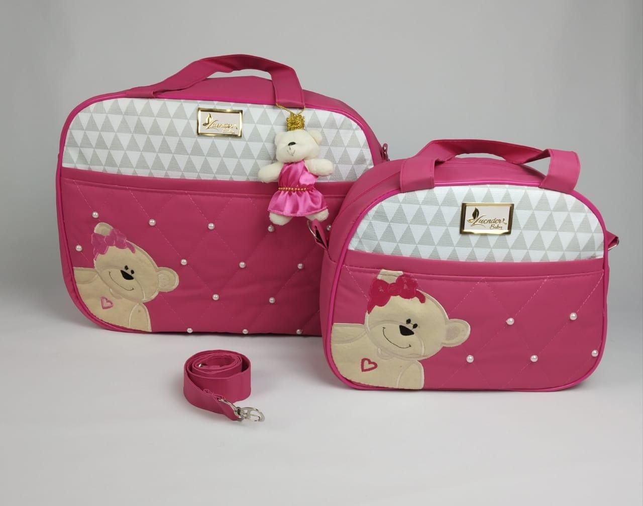 Kit Maternidade Essencial Duo: Bolsas Térmicas & Impermeáveis + Brinde Exclusivo