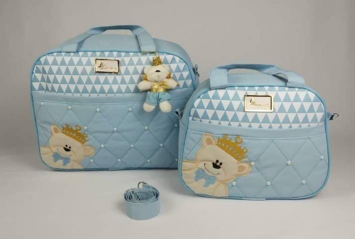 Kit Maternidade Essencial Duo: Bolsas Térmicas & Impermeáveis + Brinde Exclusivo