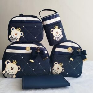 Kit Maternidade Completo 5 Peças: Térmico, Impermeável e Essencial